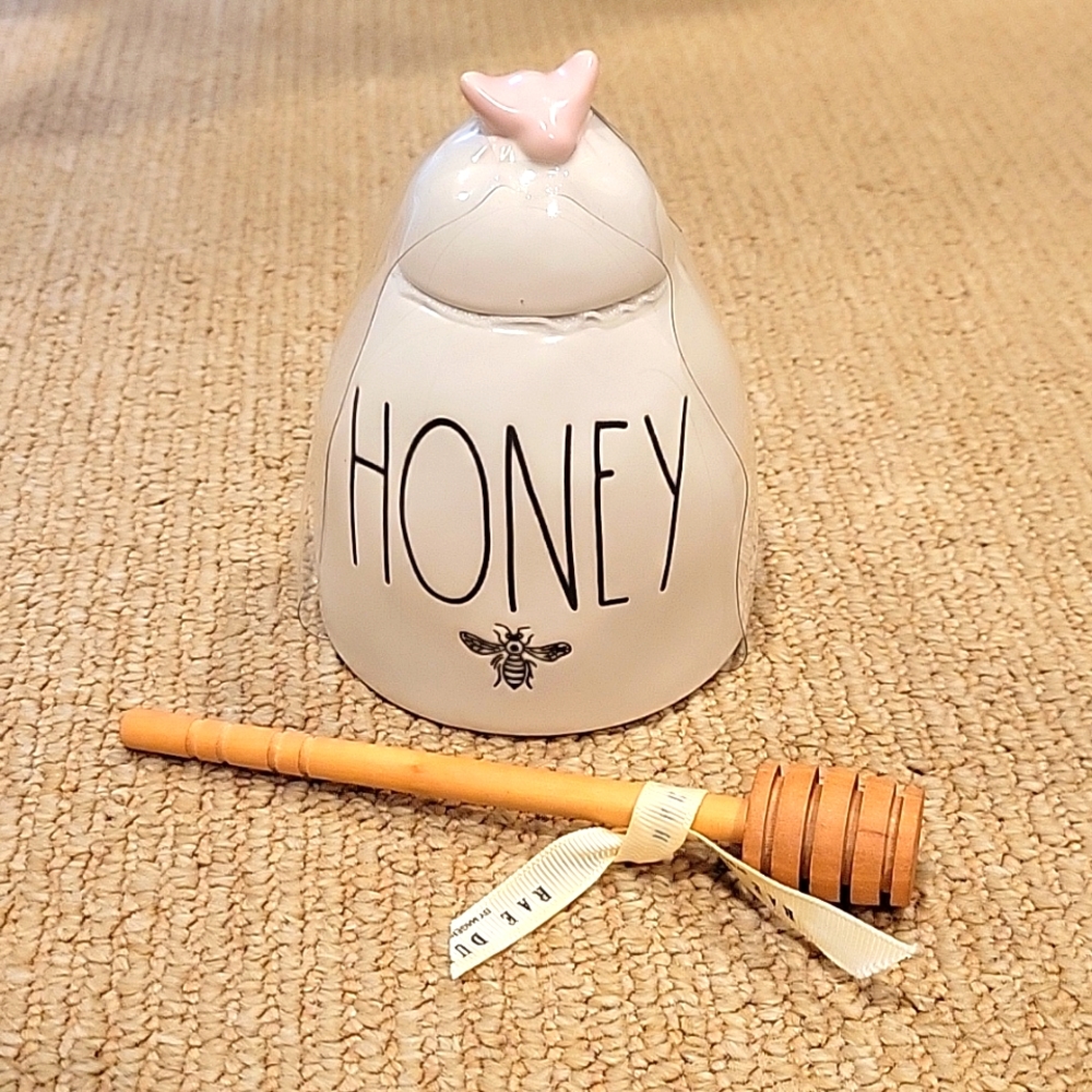 Rae Dunn honey pot